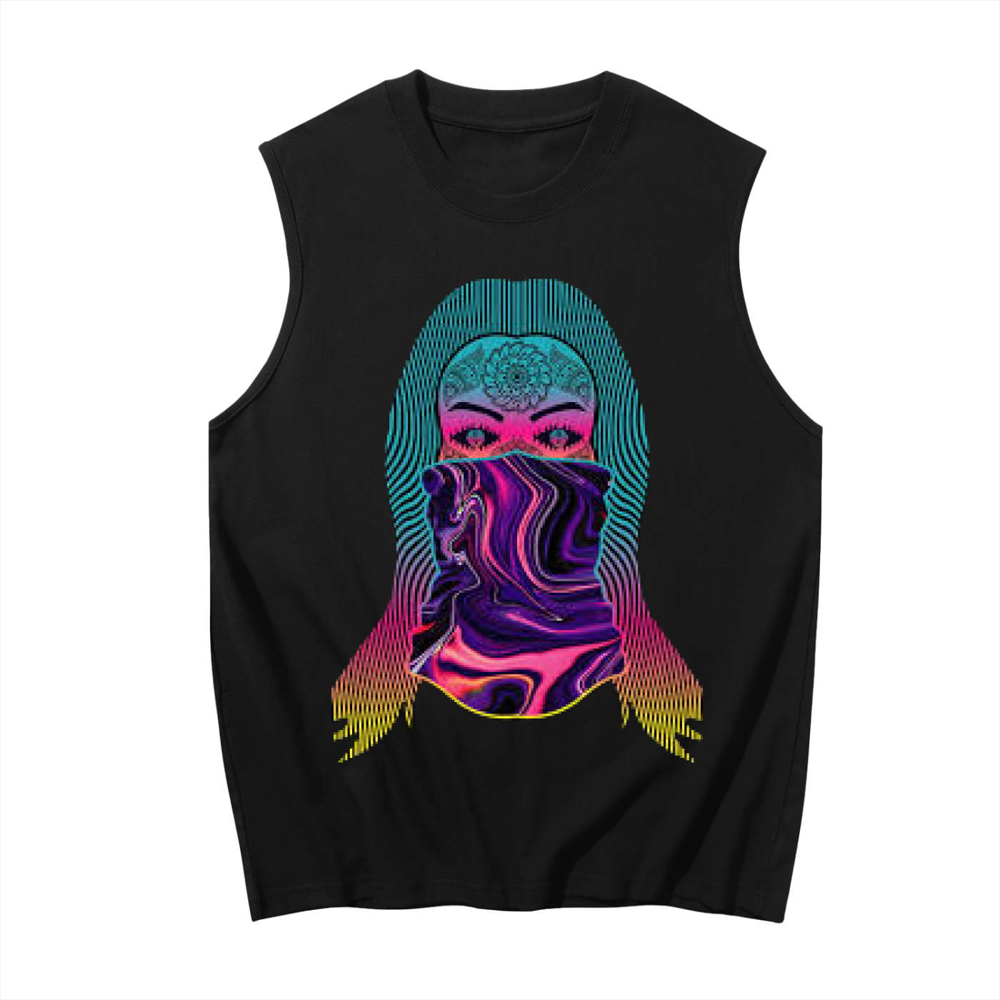 Men's Sleeveless Cotton Tank Top