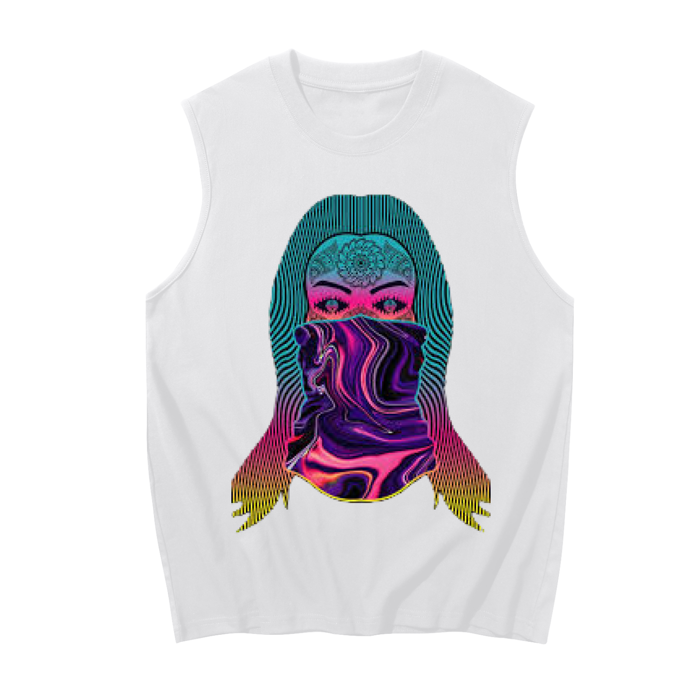 Men's Sleeveless Cotton Tank Top